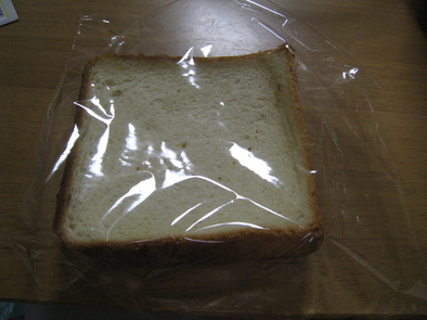 くっつかない　食パンの冷凍保存の写真