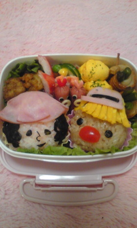 NHKノッポさん&ゴン太くん★キャラ弁