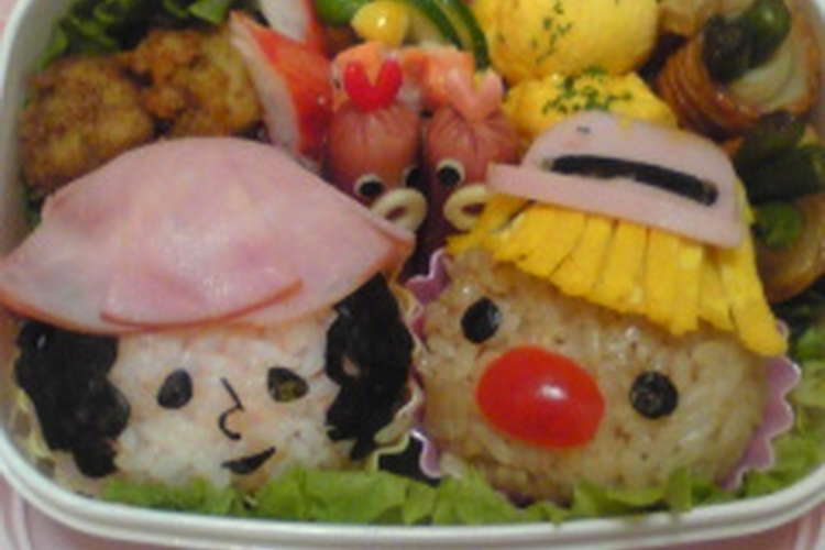 Nhkノッポさん ゴン太くん キャラ弁 レシピ 作り方 By みにﾀﾝ クックパッド