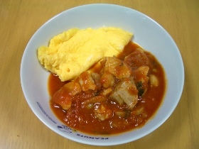 鶏肉のトマト煮