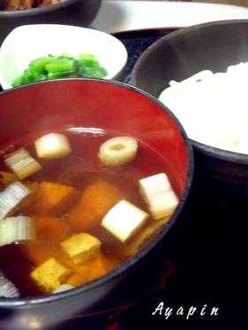 我が家の定番♪あったか~いつけ汁うどん