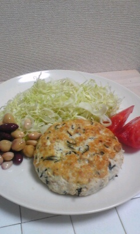 ひじき入り豆腐ハンバーグ