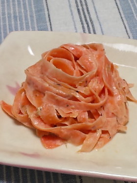 にんじんの梅マヨあえ