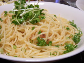 ガッツリいけちゃう★うちの明太子パスタ