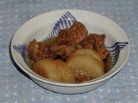 牛すじと大根の煮もの