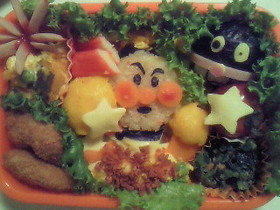 キャラ弁♪アンパ〜ンチなアンパンマン