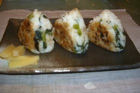 高菜焼きおにぎり
