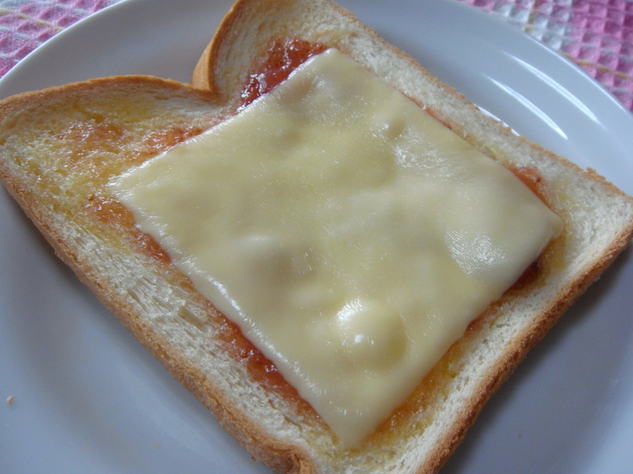 ✿朝から幸せ✿ジャム＆チーズトーストの画像