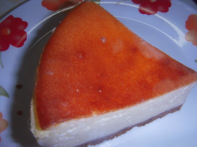 １６㎝型ベイクドチーズケーキの写真