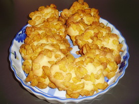 バターコーンフレークビスケット