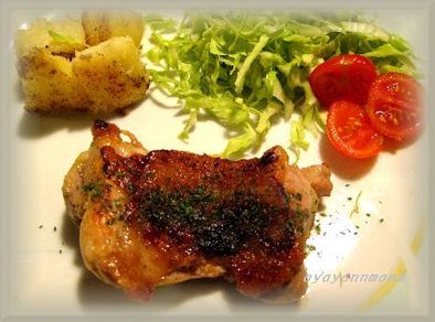 簡単で美味しい★鶏肉のマスタードソテーの写真