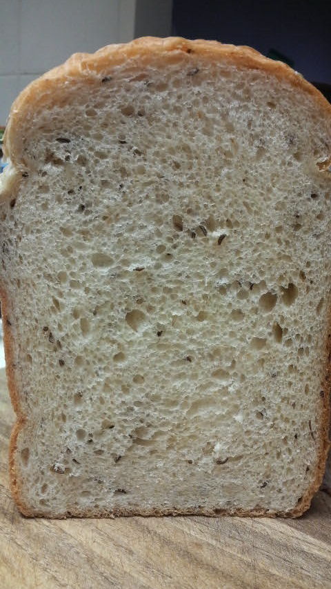 キャラウェイシードの食パンの画像