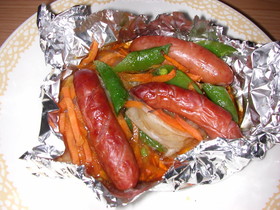野菜たっぷりホイル焼き
