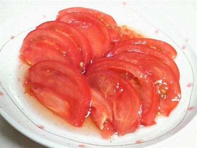 トマトの甘酢漬けの写真
