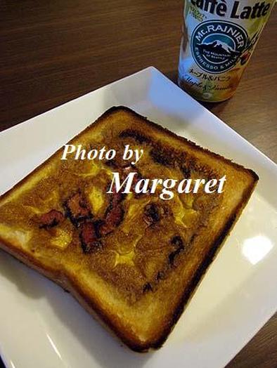 簡単トーストの写真