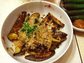 なすの生姜炒め