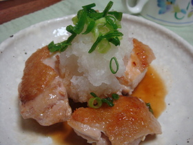 さっぱりがっつり☆チキンのおろしポン酢