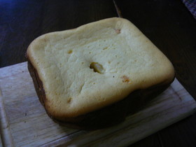 ホームベーカリーで簡単チーズケーキ
