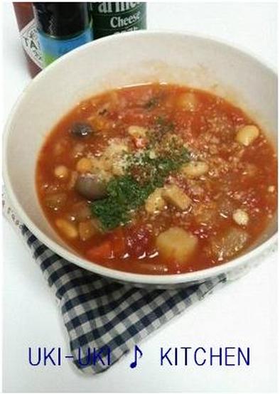 食べるスープ♪デトックストマトスープの写真