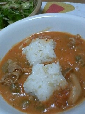 ♪トマトクリームのシチュー♪