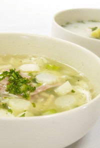 エコレシピ★アスパラ茹で汁 DE スープ