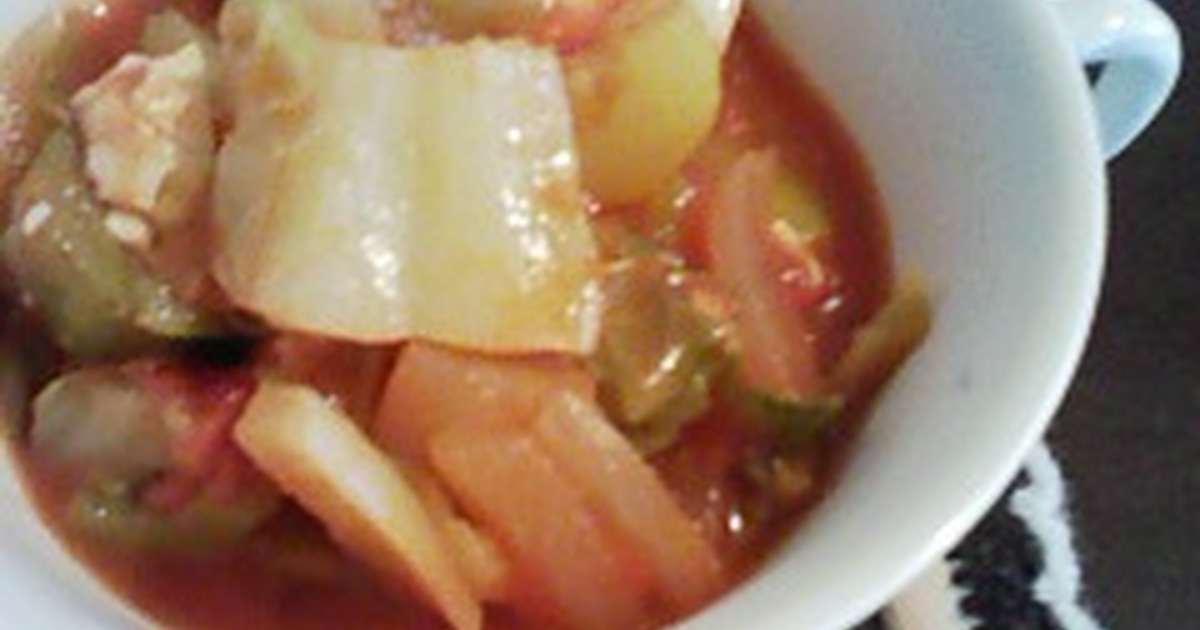 きゅうりと野菜のトマトスープ レシピ 作り方 By Vamos クックパッド 簡単おいしいみんなのレシピが373万品