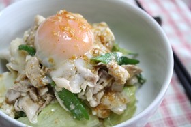 夏!!冷しゃぶサラダ丼