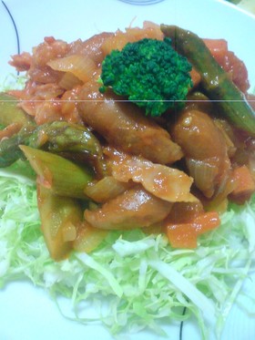 夏野菜たっぷり!ラタトゥイユ丼