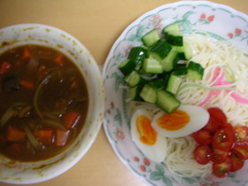 カレーそうめん