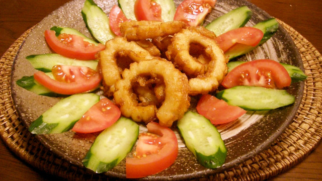 ロールいかの唐揚げ レシピ 作り方 By Dimbula121 クックパッド