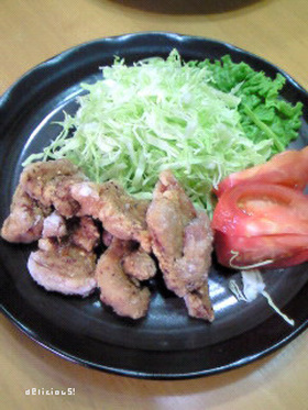 厚切り豚バラ唐揚げ