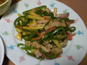 適当青椒肉絲