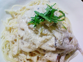 あっさり!たっぷり!明太子クリームパスタ