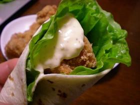 トルティーヤ巻き巻きチキン南蛮ツイスター