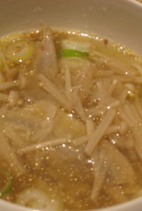 ニンニク香る中華スープ