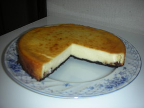 大人のラムレーズンチーズケーキ