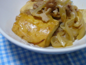 ボリューム満点!ご飯がすすむ肉豆腐★