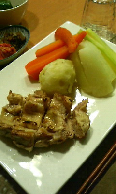 鶏ムネニクの味噌漬けソテー　の画像