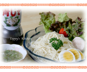 さっぱり ⁂ つるつるラーメンサラダ♫♬