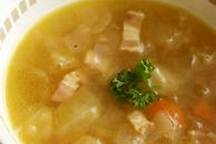 コクのある野菜コンソメスープ レシピ 作り方 By Micon クックパッド 簡単おいしいみんなのレシピが371万品