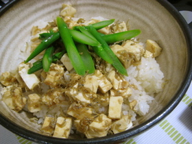 ☆夏にピッタリ!さっぱり豆腐じゃこ丼☆