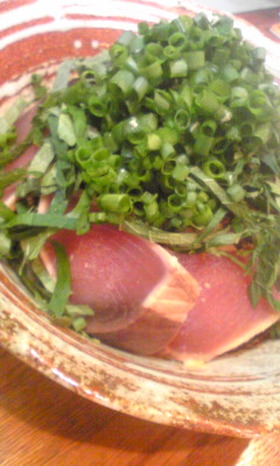 我が家の鰹のたたき
