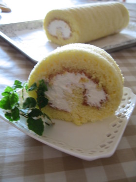 しっとり★はちみつロールケーキ