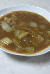 あっさり☆ツナと野菜のカレースープ