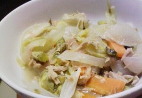 簡単~レタスとツナのさっぱり炒め