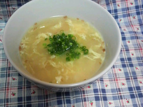 たまごとキャベツのスープ