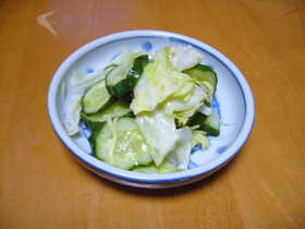 簡単あっさりキャベツの浅漬け!