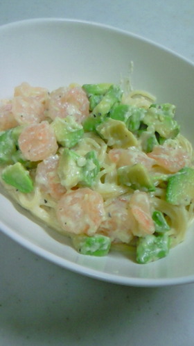 えび☆アボ☆クリち~パスタ