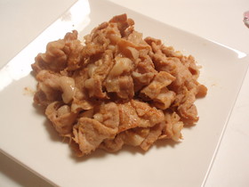 豚肉のしょうが焼