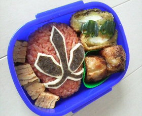 キャラ弁◇◆シンケンレッド弁当◆◇